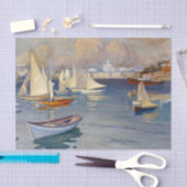 Papier Mousseline Port à Helsinki, Albert Edelfeue (Artisanat)