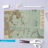 Papier Mousseline Port de Boston (Artisanat)