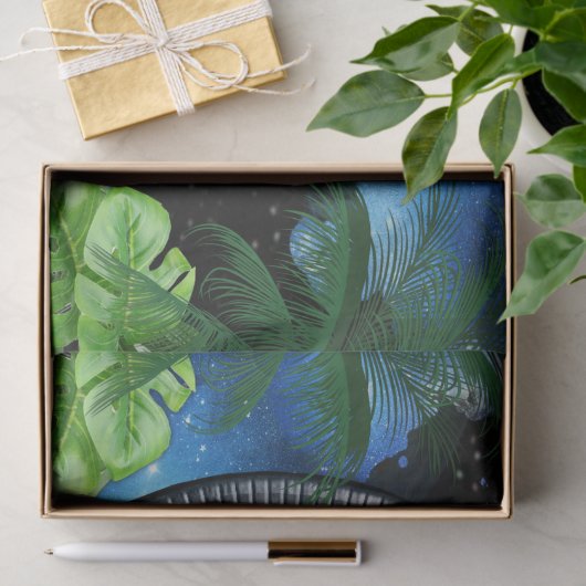 Papier Mousseline Portail spatial (Cadeau)