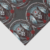 Papier Mousseline Porte - clé acrylique (Détail)