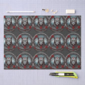 Papier Mousseline Porte - clé acrylique (Artisanat)