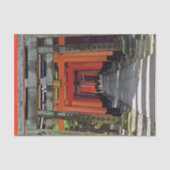 Papier Mousseline Portes de Torii - Kyoto, Japon, Asie (Recto)