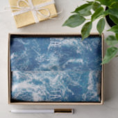 Papier Mousseline Portez-moi à la mer (Cadeau)