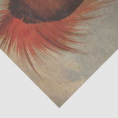 Papier Mousseline Portrait amérindien 2 Découpage Tissu papier (Détail)