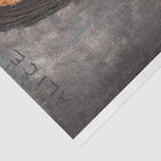 Papier Mousseline Portrait d'Alice, Modigliani (Détail)