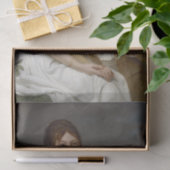 Papier Mousseline Portrait d'Amelie-Justine et Charles Pontois (Cadeau)