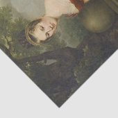 Papier Mousseline Portrait de Aglaé-Constance Boudard par Romany (Détail)