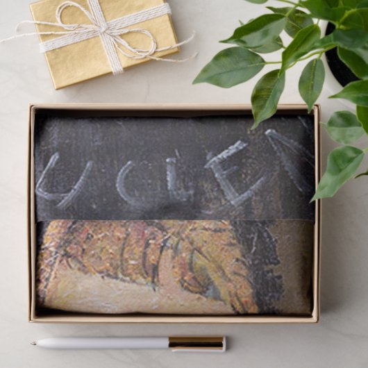 Papier Mousseline Portrait de Ceroni, Modigliani (Cadeau)