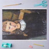 Papier Mousseline Portrait de Ceroni, Modigliani (Artisanat)