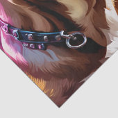 Papier Mousseline Portrait de deux puces (Détail)