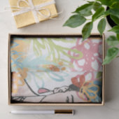 Papier Mousseline Portrait de Frida Kahlo (Cadeau)