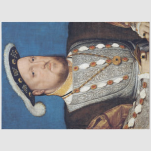 Papier Mousseline Portrait de Henri VIII d'Angleterre, Holbein
