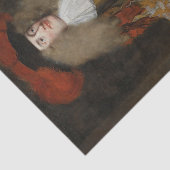 Papier Mousseline Portrait de Jacques de Goyon III par Henri Gascar (Détail)