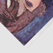 Papier Mousseline Portrait de la femme, Modigliani (Détail)