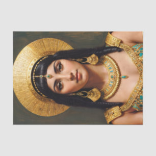 Papier Mousseline Portrait de la reine égyptienne Cleopatra