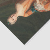 Papier Mousseline Portrait de l'infante Maria Josefa par Bonito (Détail)