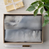 Papier Mousseline Portrait de loup dans l'aquarelle douce (Cadeau)