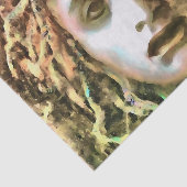 Papier Mousseline Portrait de Medusa d'un Gorgon (Détail)