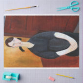 Papier Mousseline Portrait de Paulette Jourdain, Modigliani (Artisanat)