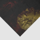 Papier Mousseline Portrait de pouce, Benjamin Franklin Père fondateu (Détail)