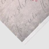 Papier Mousseline Portrait de poulet en fleurs 1 Papier de découpage (Détail)