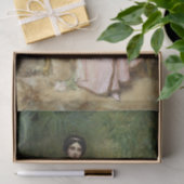 Papier Mousseline Portrait de Suzanne Hudelo, Leon Francois Comerre (Cadeau)