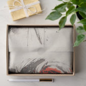 Papier Mousseline Portrait de tigre du Bengale (Cadeau)