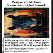 Papier Mousseline Portrait d'étalon de Cheval Noir en gras DE8R Déco