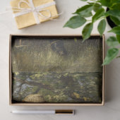 Papier Mousseline Portrait d'un garçon avec un chien dans une forêt  (Cadeau)