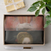 Papier Mousseline Portrait d'une dame, demi-longueur par Ottavio Leo (Cadeau)