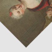 Papier Mousseline Portrait d'une dame élégante par Pierre Allais (Détail)