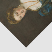 Papier Mousseline Portrait d'une dame La Bella par Titien (Détail)