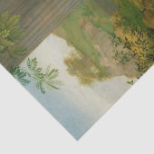 Papier Mousseline Portrait d'une fille avec un oiseau de Louise comm (Détail)