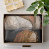 Papier Mousseline Portrait idéalisé d'une dame par Sandro Botticelli (Cadeau)