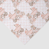 Papier Mousseline Ports pour bébés filles (Détail)