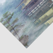 Papier Mousseline Pose sur le Pavillon d'Or (Détail)