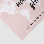 Papier Mousseline Positif Vous N'Êtes Pas Seul Citation Motivation F (Détail)