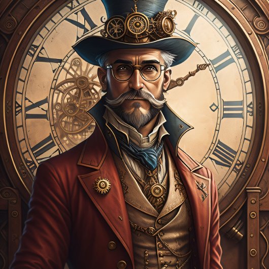 Papier Mousseline Post-appocalyptic Steampunk Man v1.3