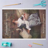 Papier Mousseline Poster Art Nouveau 26 Découpage de couture broderi (Artisanat)