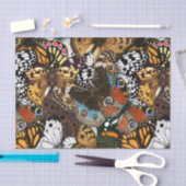 Papier Mousseline Poster de animal. Ailes papillons. (Artisanat)