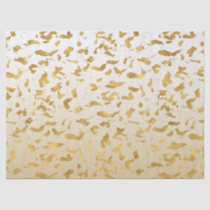 Papier Mousseline Poster de animal blanc d'Ombre d'or