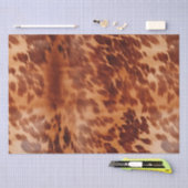 Papier Mousseline Poster de animal Brown de vache (Artisanat)