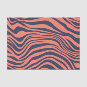 Papier Mousseline Poster de animal Coral Glamore Tiger Stripes