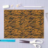 Papier Mousseline Poster de animal de tigre noir d'Halloween (Artisanat)