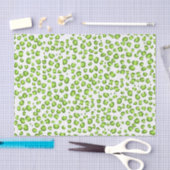 Papier Mousseline Poster de animal Leopard Motif cadeau vert (Artisanat)