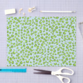 Papier Mousseline Poster de animal Leopard Motif cadeau vert (Artisanat)