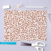 Papier Mousseline Poster de animal Leopard Motif Red Gift (Artisanat)