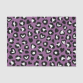 Papier Mousseline Poster de animal, Léopard Violet, Spots De Cheetah (Recto)
