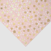 Papier Mousseline Poster de animal rose or    (Détail)