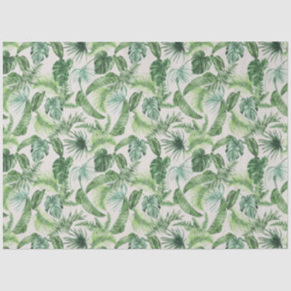 Papier Mousseline Poster de animal tropical et série verte Design 15